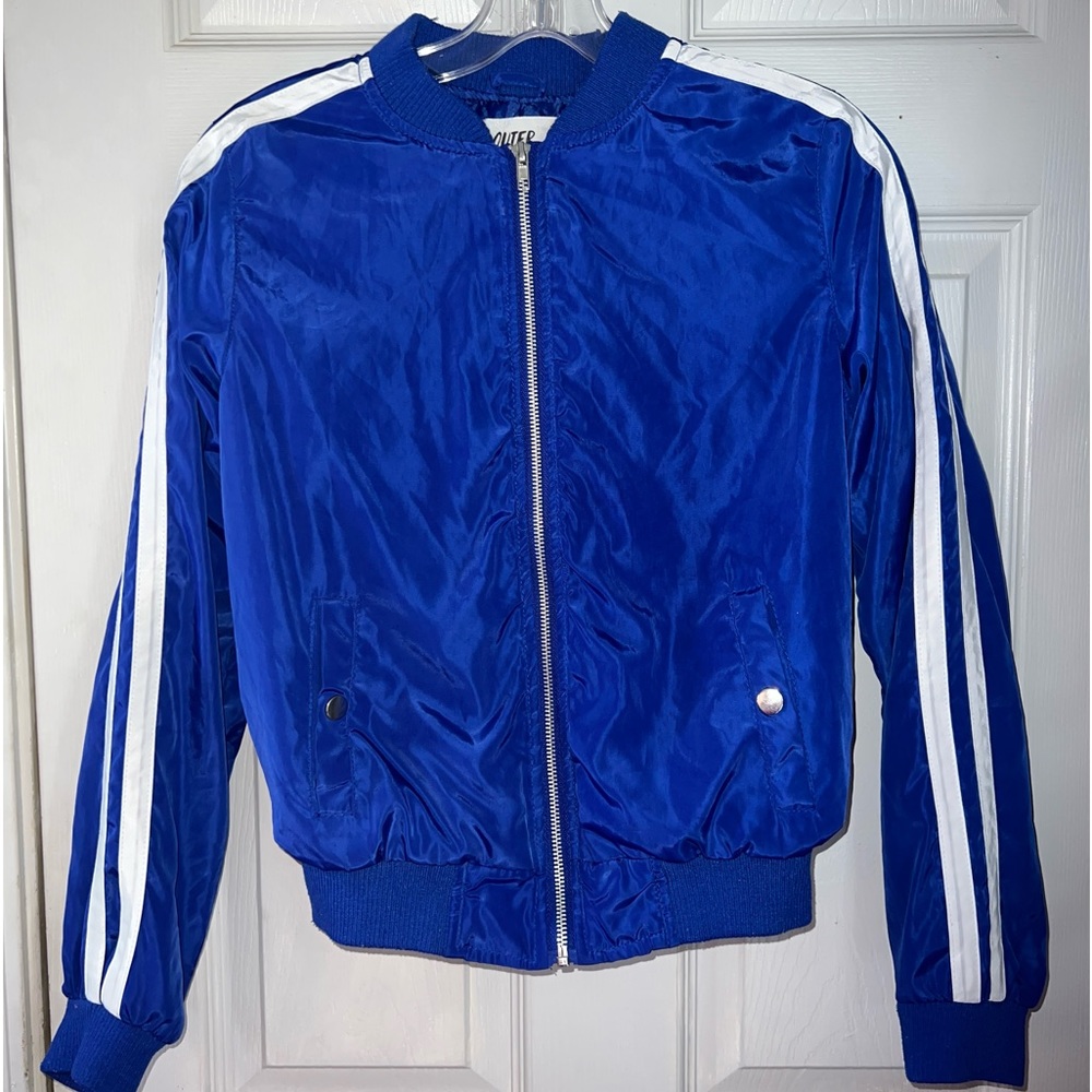 Blue Bomber Jacket